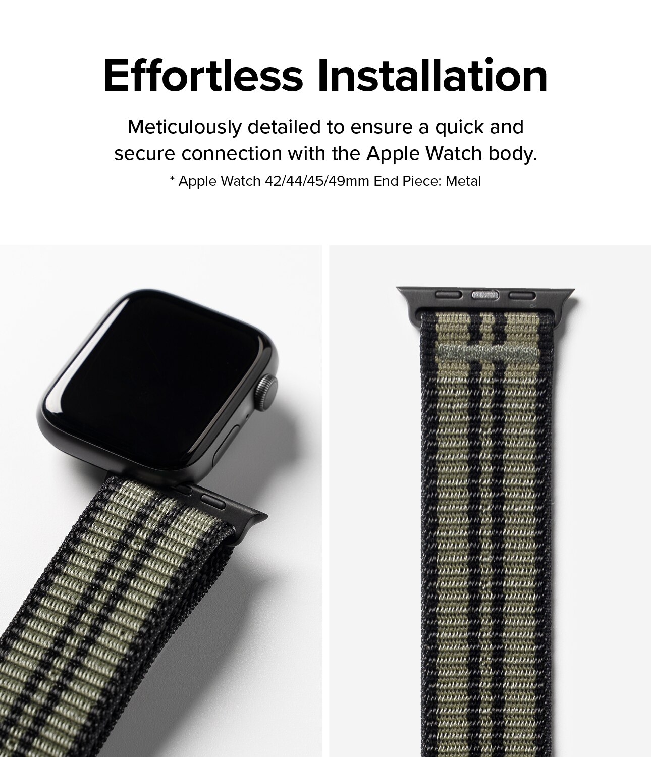 Sports Air Loop Band Apple Watch 45mm Series 8 Burnt Olive