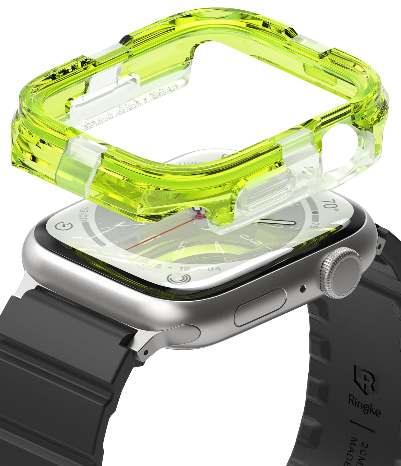 Cover Fusion Bumper Apple Watch SE 44mm Neon Green