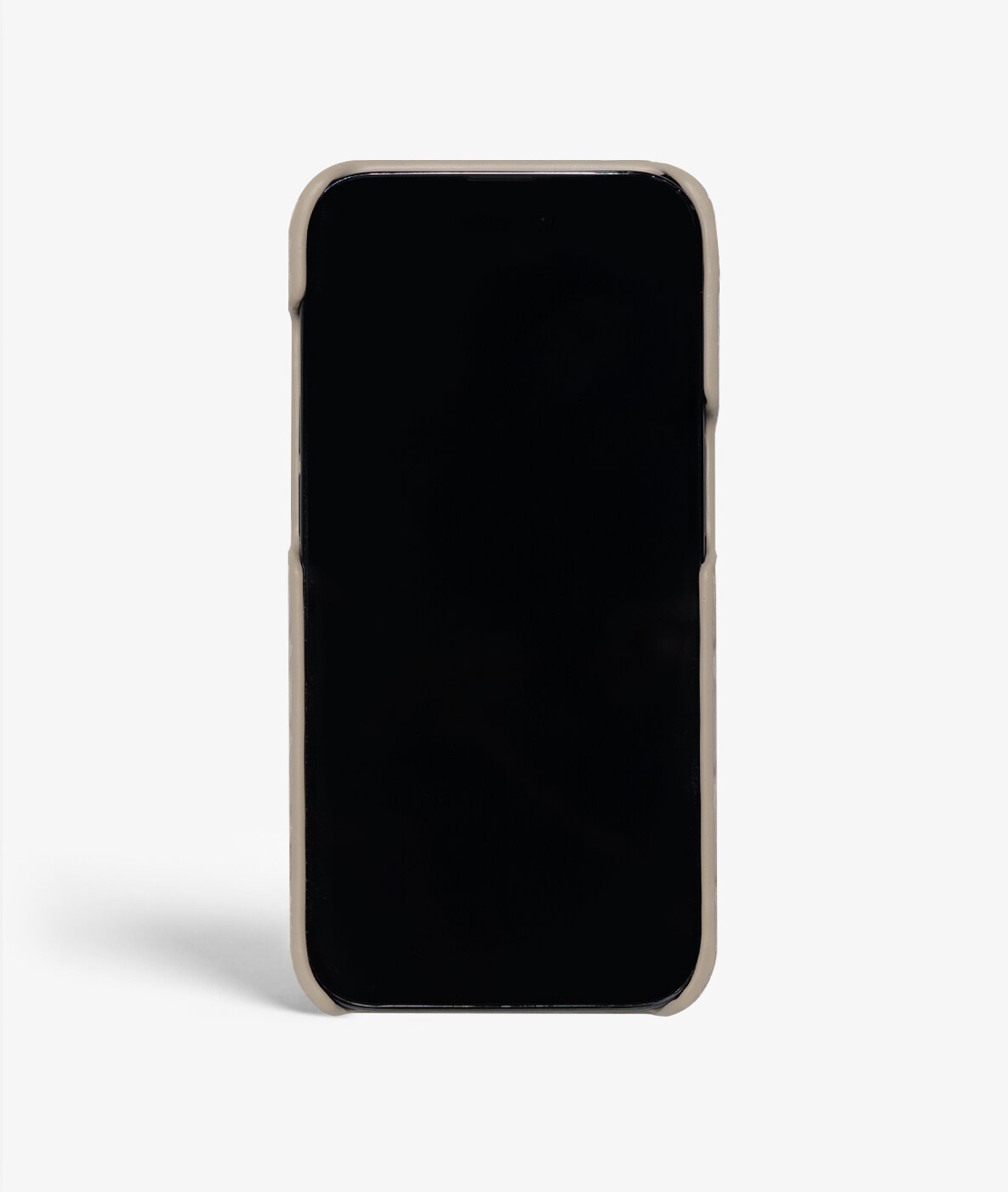 Cover iPhone 13 Pro Max Croco Grigio