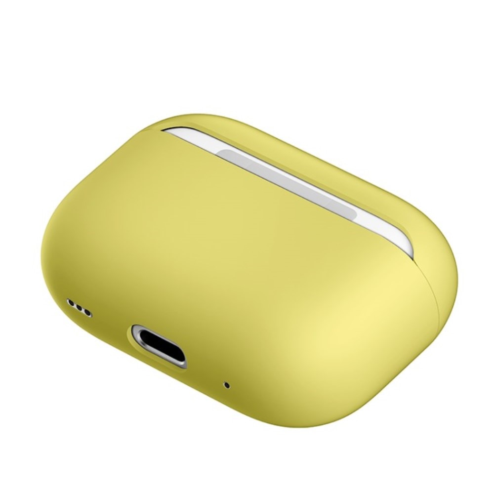 Cover in silicone AirPods Pro 2 Giallo