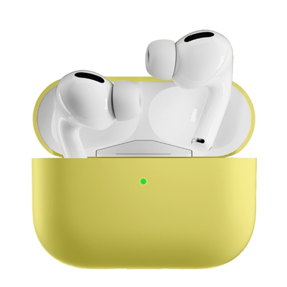 Cover in silicone AirPods Pro 2 Giallo