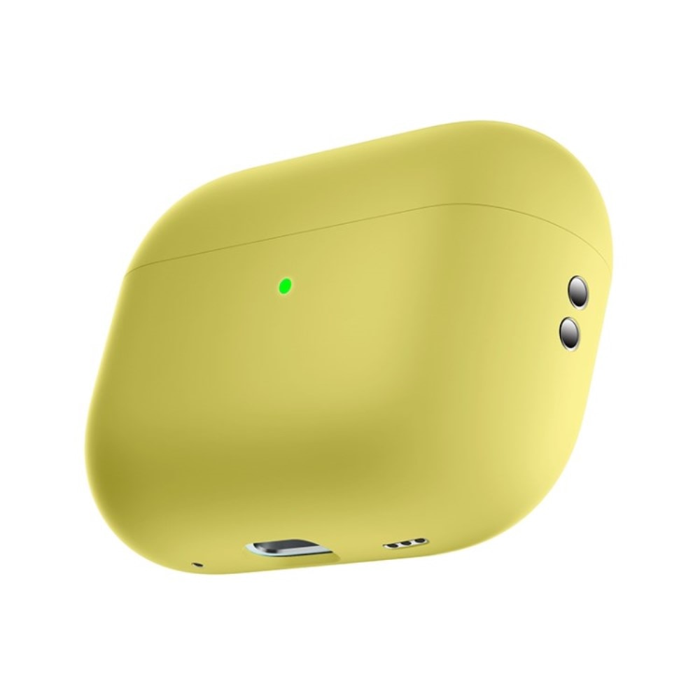 Cover in silicone AirPods Pro 2 Giallo