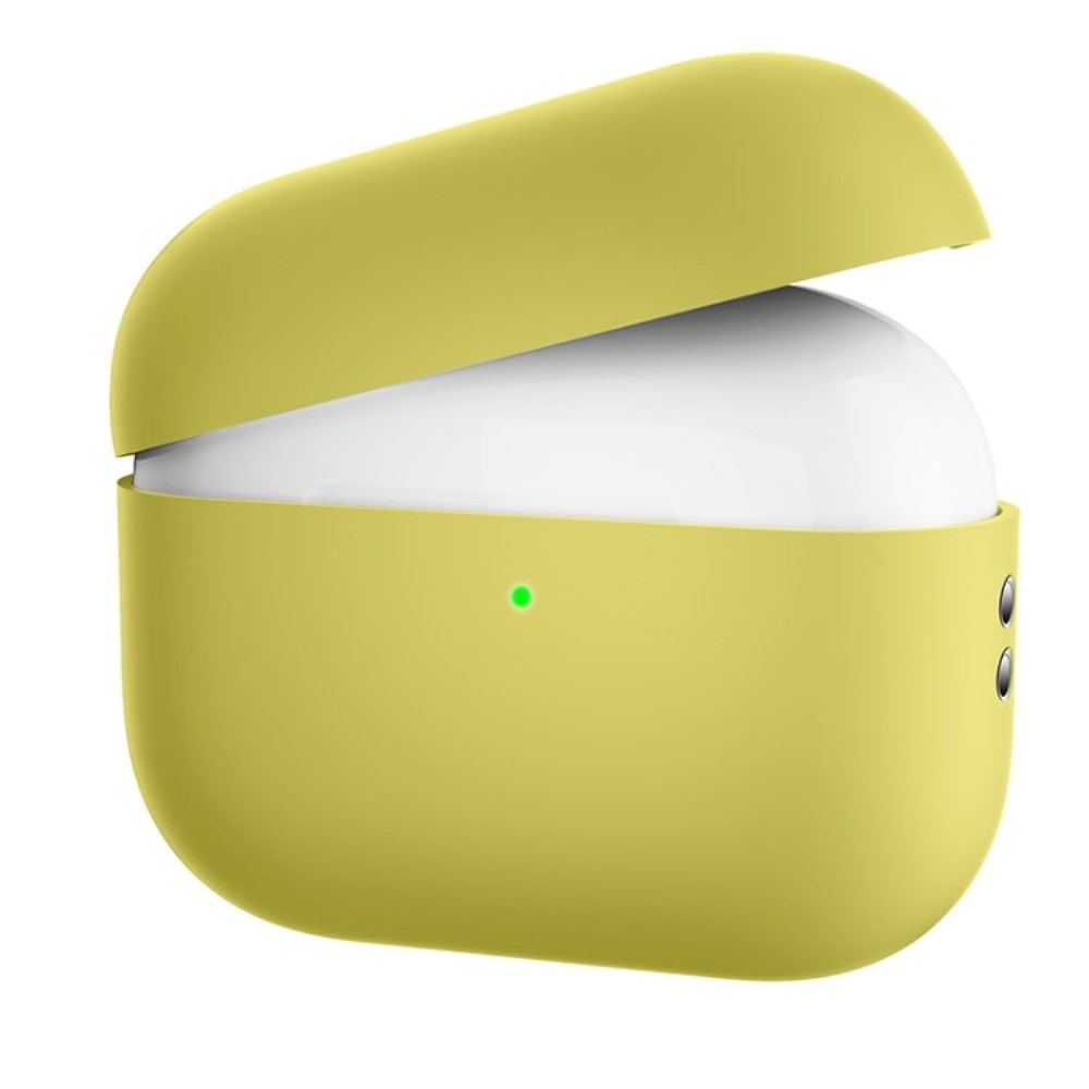 Cover in silicone AirPods Pro 2 Giallo