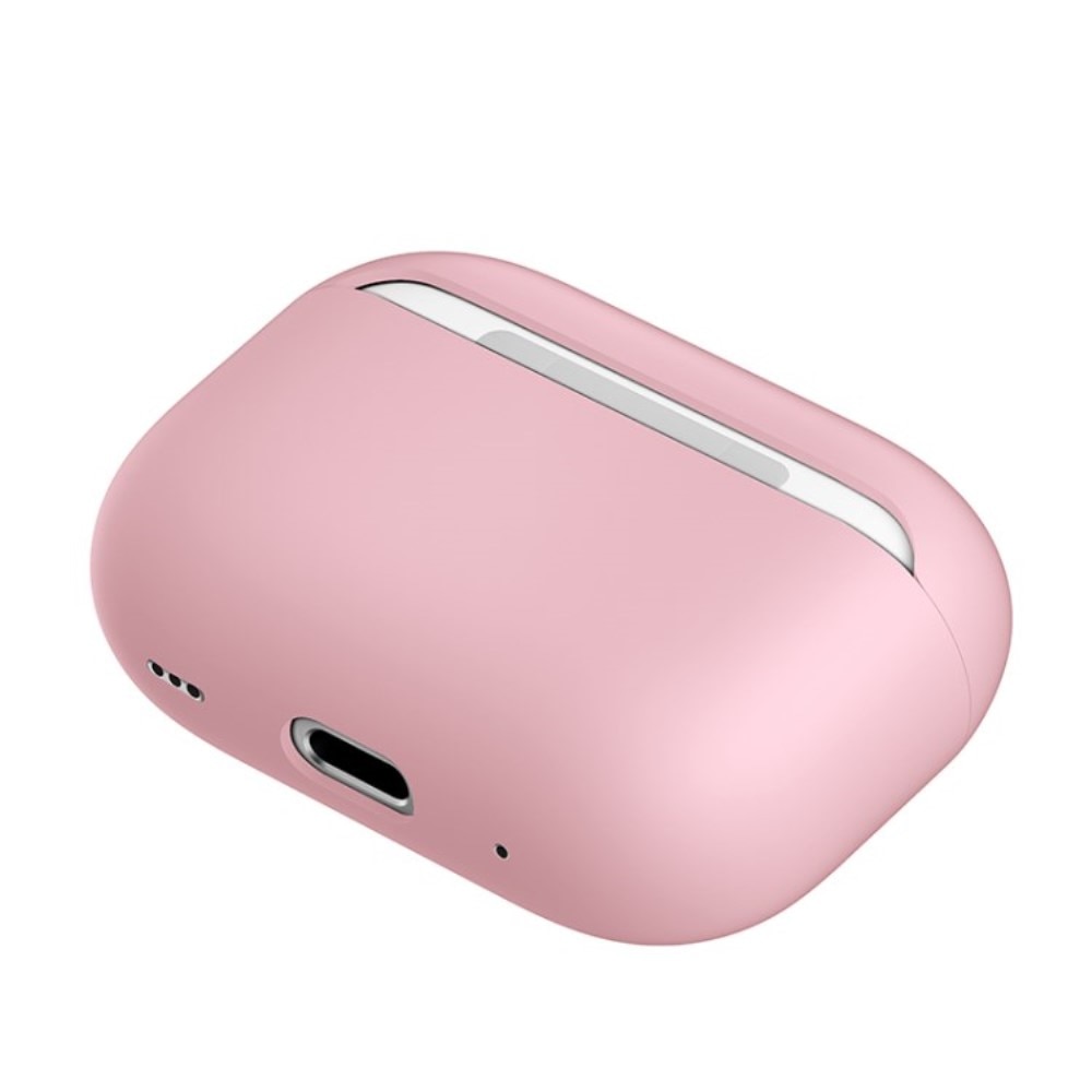 Cover in silicone AirPods Pro 2 Rosa