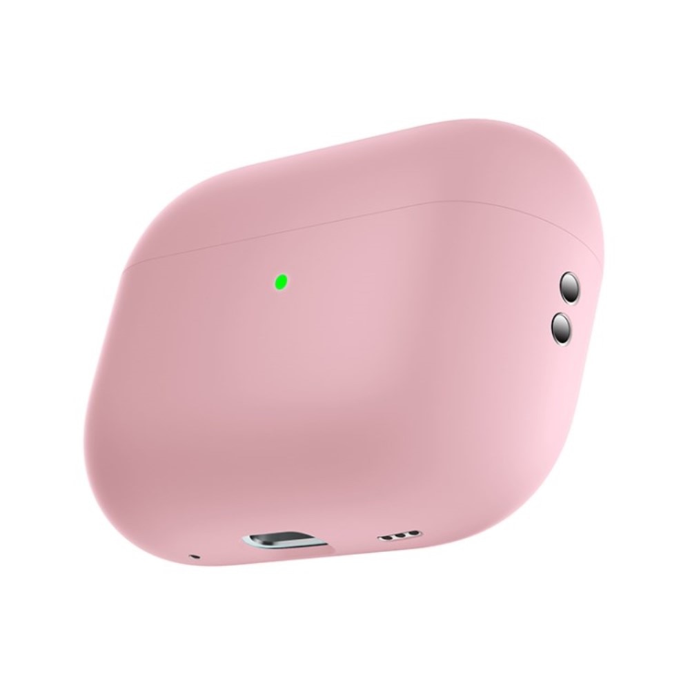 Cover in silicone AirPods Pro 2 Rosa