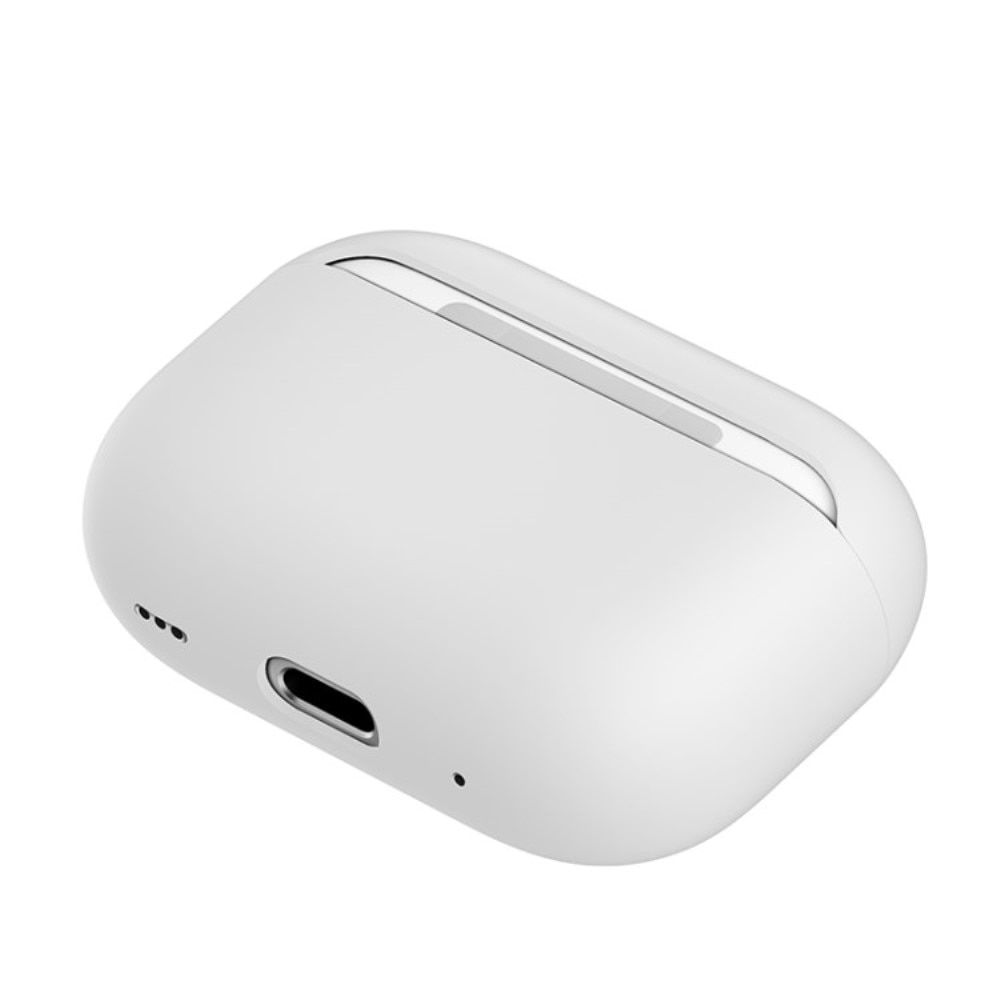 Cover in silicone AirPods Pro 2 Bianco