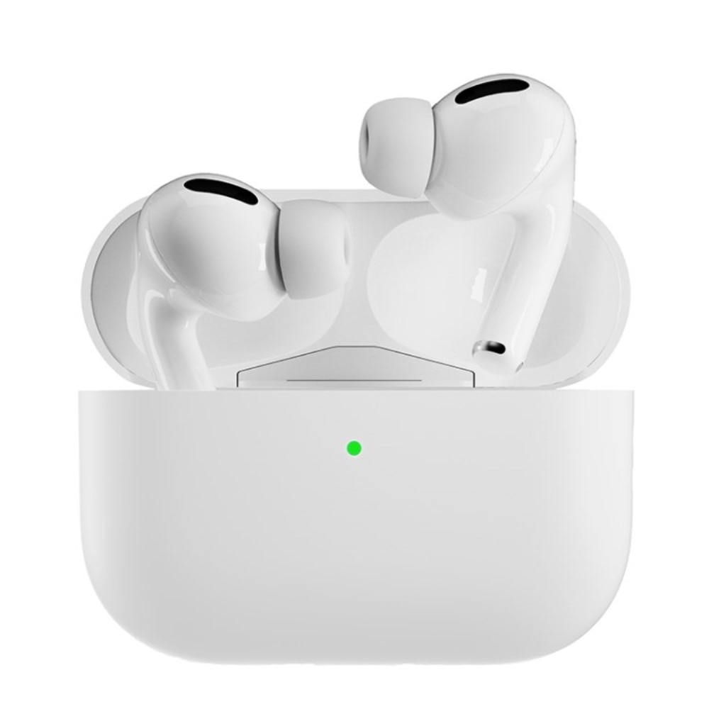 Cover in silicone AirPods Pro 2 Bianco