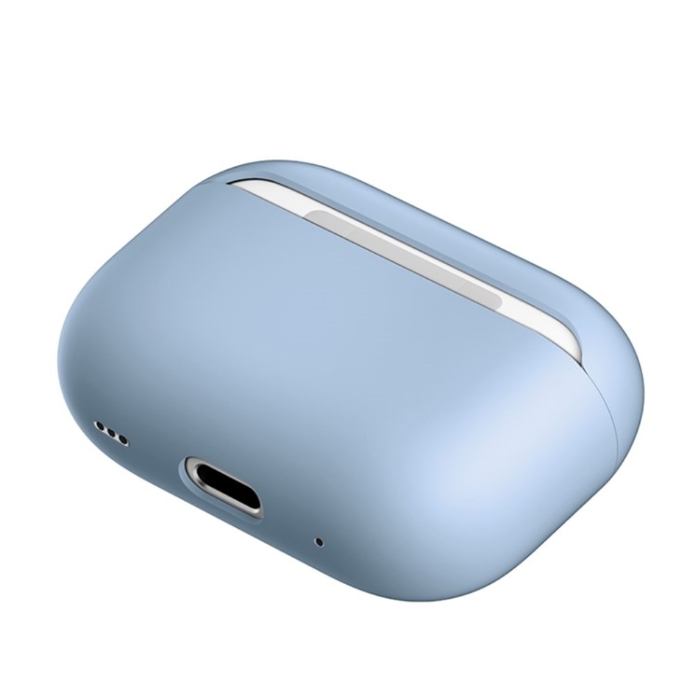 Cover in silicone AirPods Pro 2 Azzurro