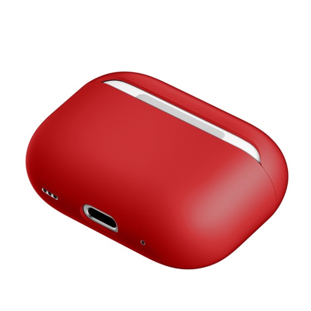 Cover in silicone AirPods Pro 2 Rosso