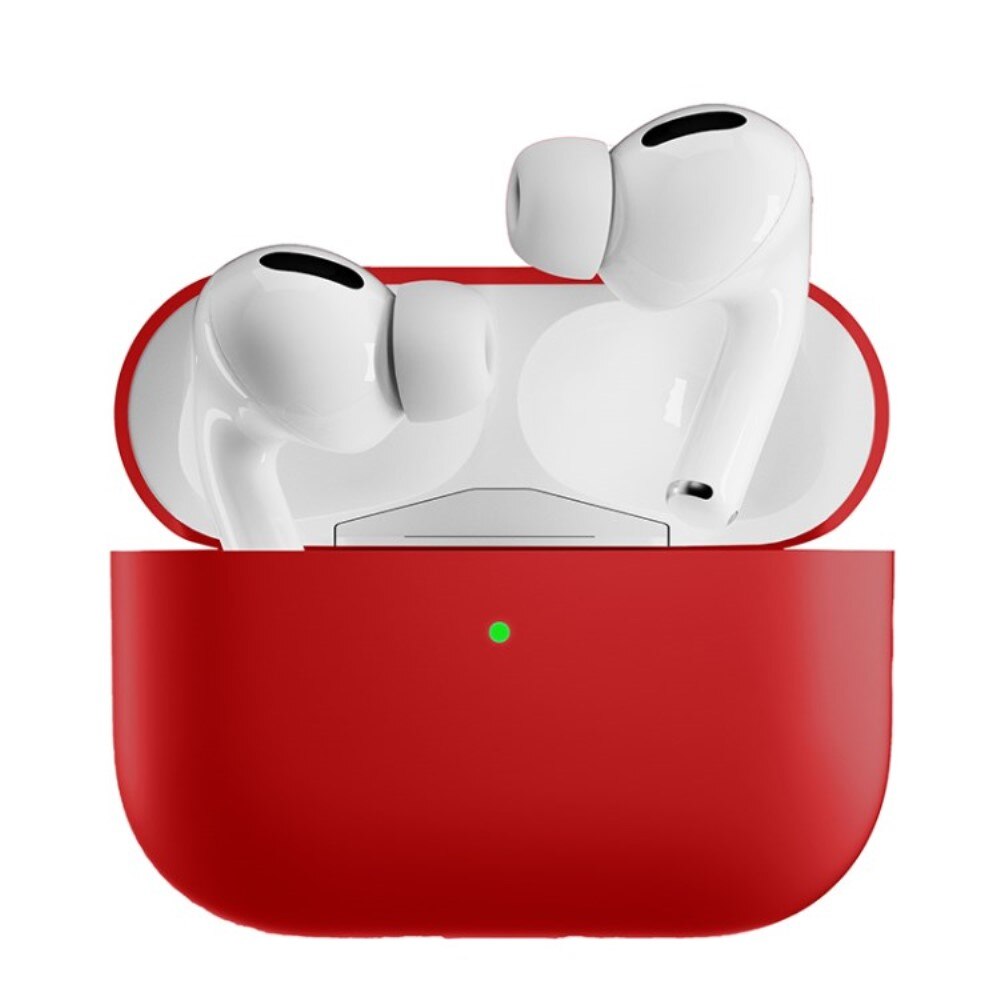 Cover in silicone AirPods Pro 2 Rosso