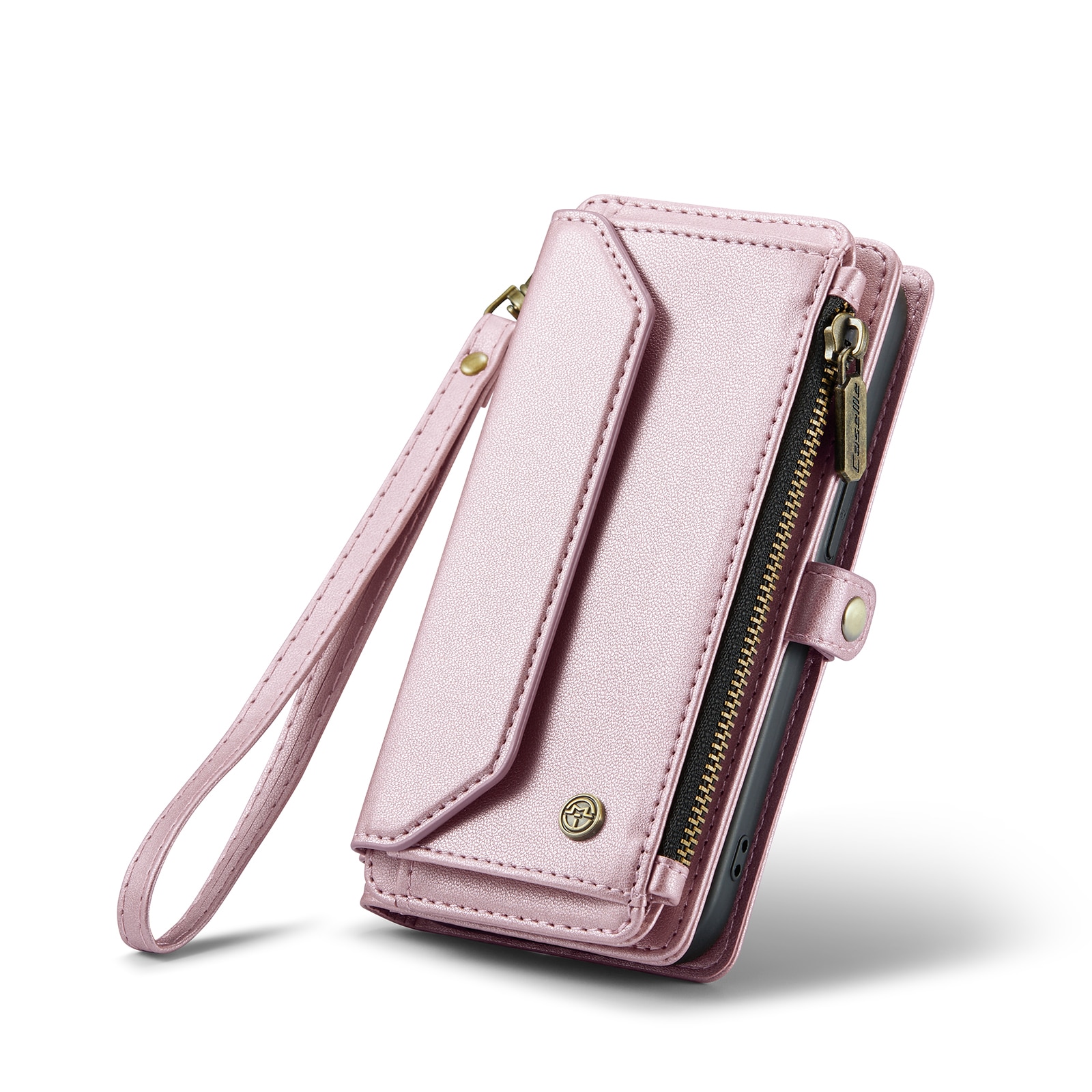 Custodia portafoglio iPhone 13 Pro rosa