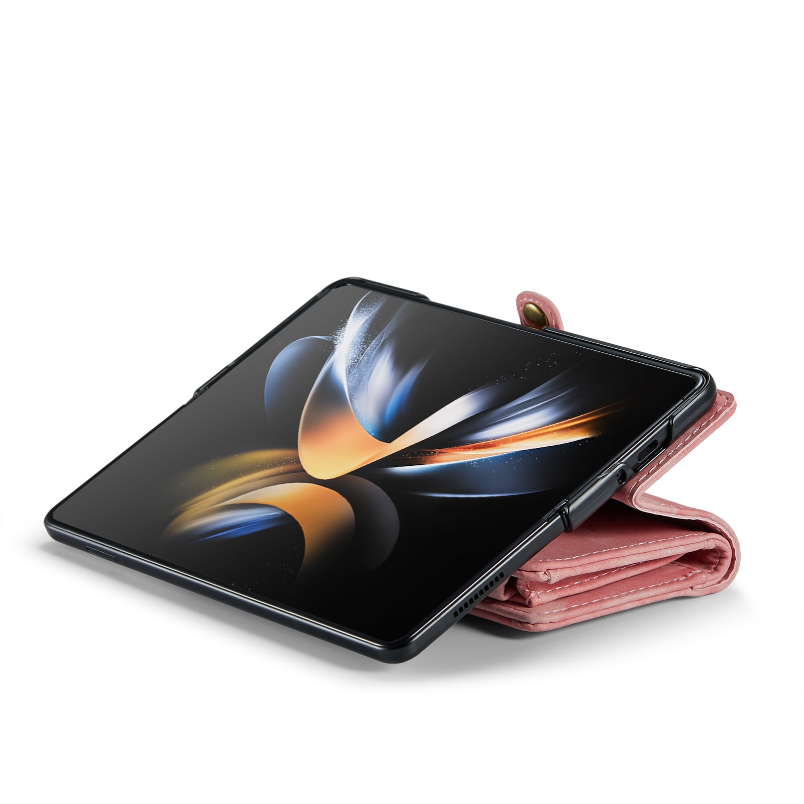 Cover portafoglio Multi-Slot Samsung Galaxy Z Fold 5 rosa