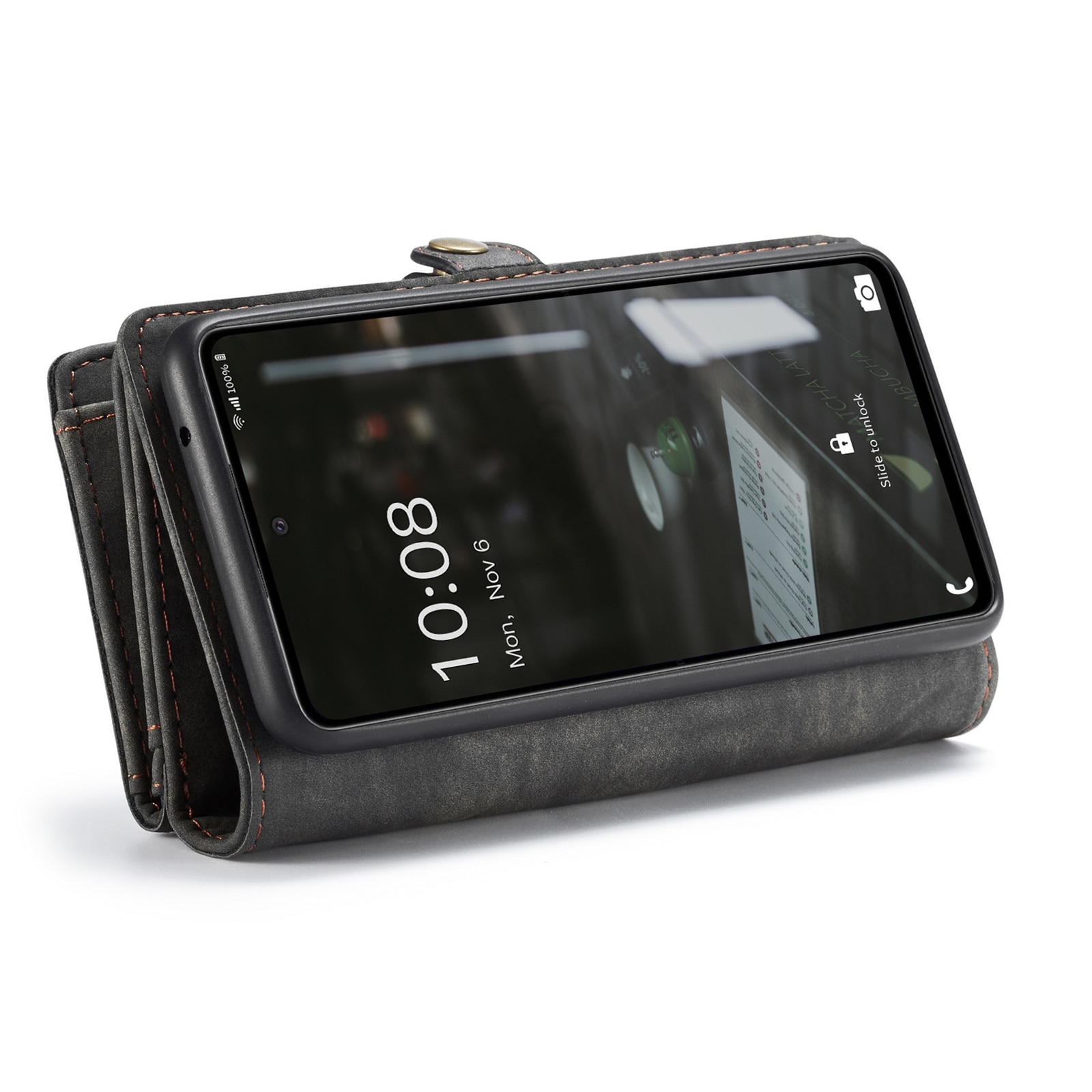 Cover portafoglio Multi-Slot Samsung Galaxy A53 Grigio