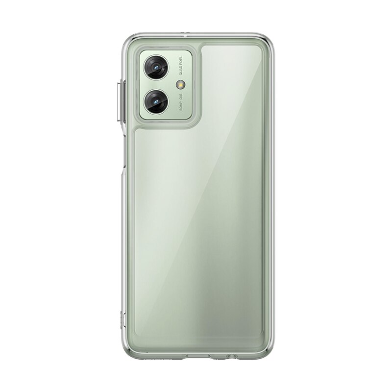 Cover Ibrido Crystal Hybrid Motorola Moto G54 trasparente