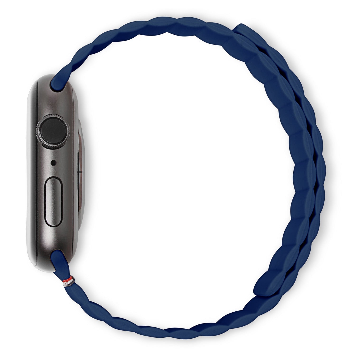 Silicone Magnetic Traction Strap Lite Apple Watch Ultra 2 49mm Matte Navy