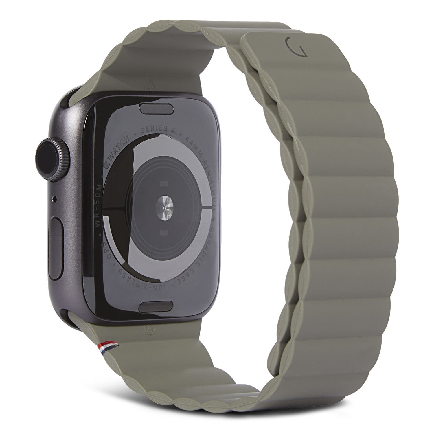 Silicone Magnetic Traction Strap Lite Apple Watch 38/40/41 mm Olive
