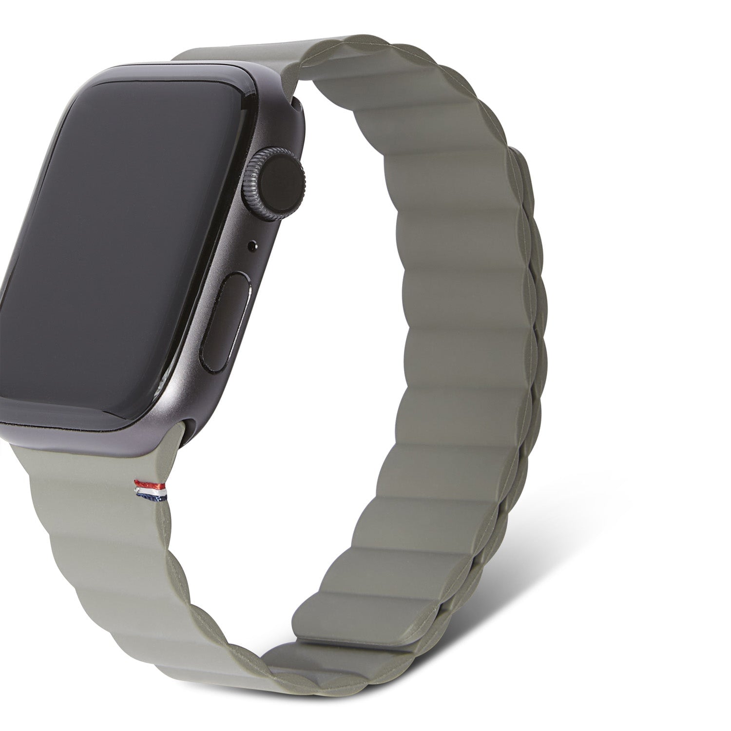 Silicone Magnetic Traction Strap Lite Apple Watch 40mm Olive