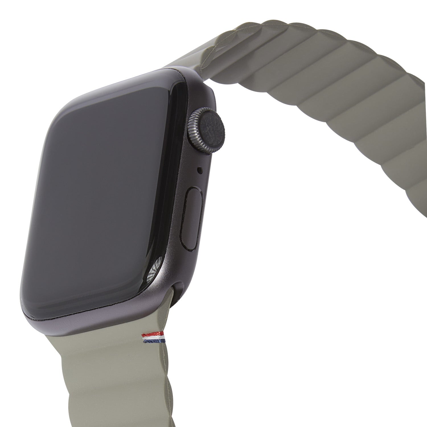 Silicone Magnetic Traction Strap Lite Apple Watch 41mm Series 7 Olive