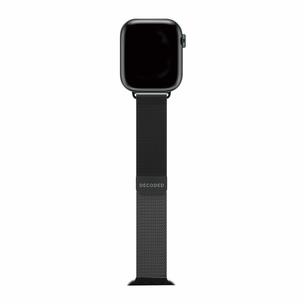 Milan Traction Strap Apple Watch 45mm Series 9 Black