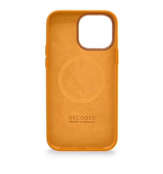 AntiMicrobial Silicone Back Cover iPhone 14 Pro Apricot