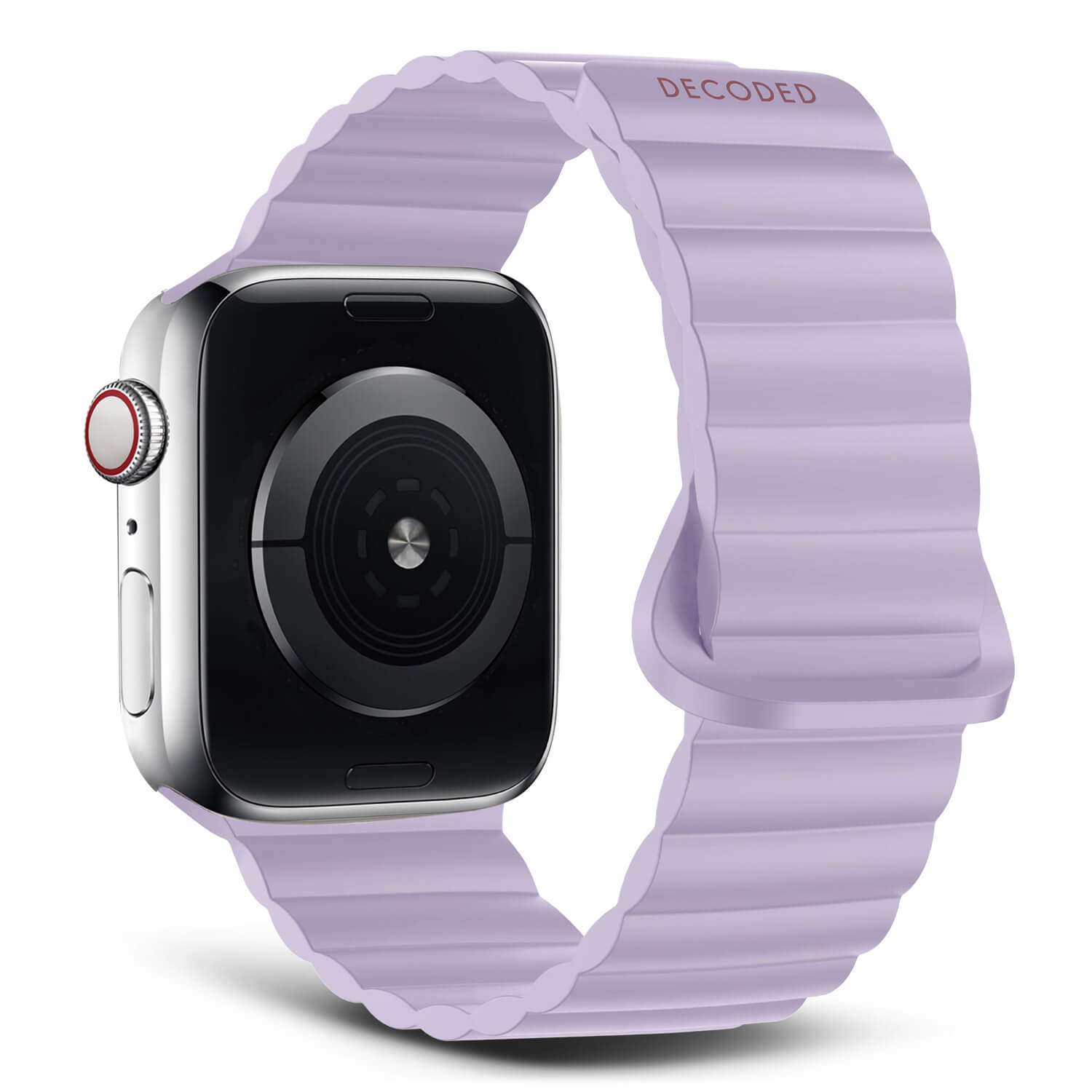Silicone Traction Loop Strap Apple Watch 41mm Series 7 Lavender