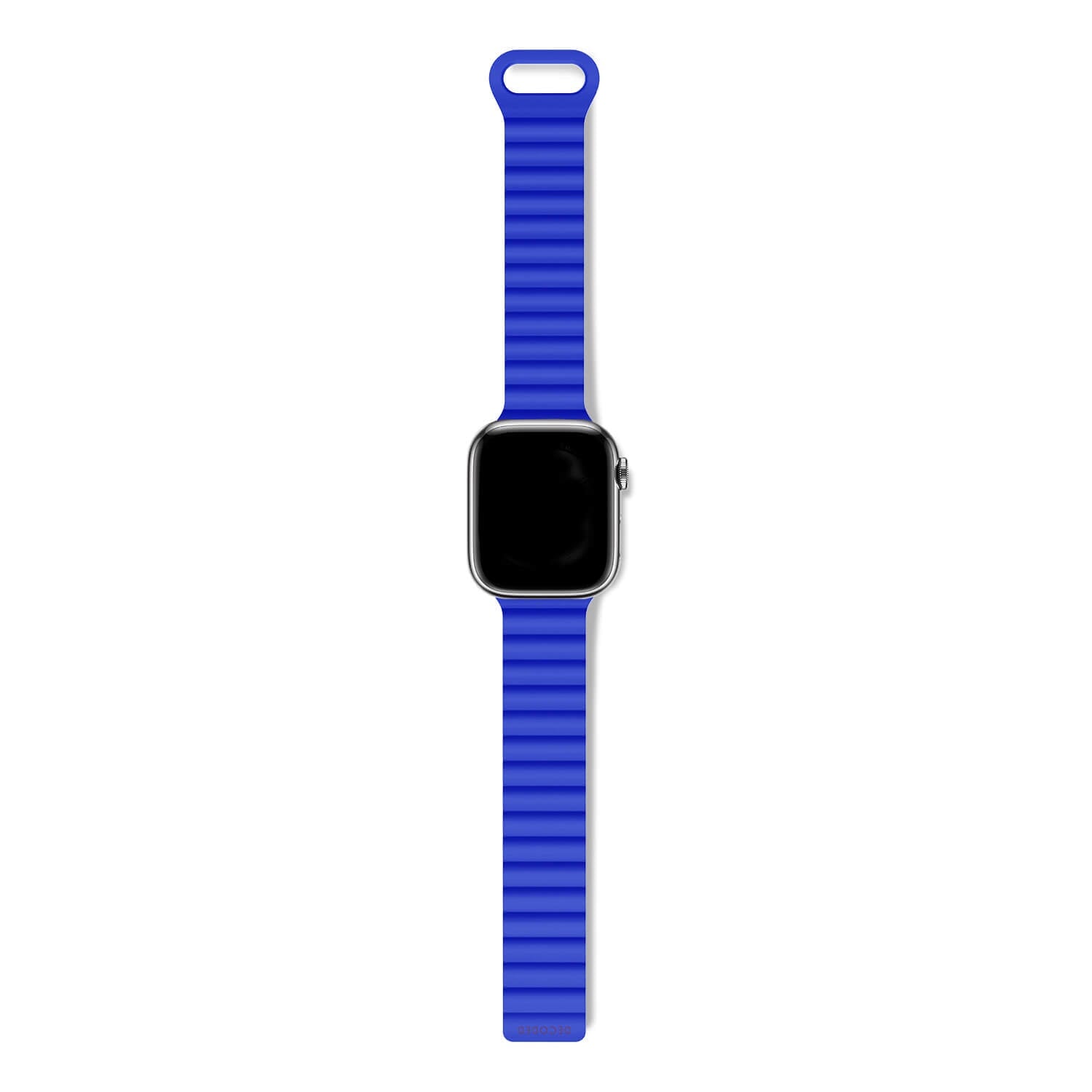 Silicone Traction Loop Strap Apple Watch 41mm Series 7 Galactic Blue