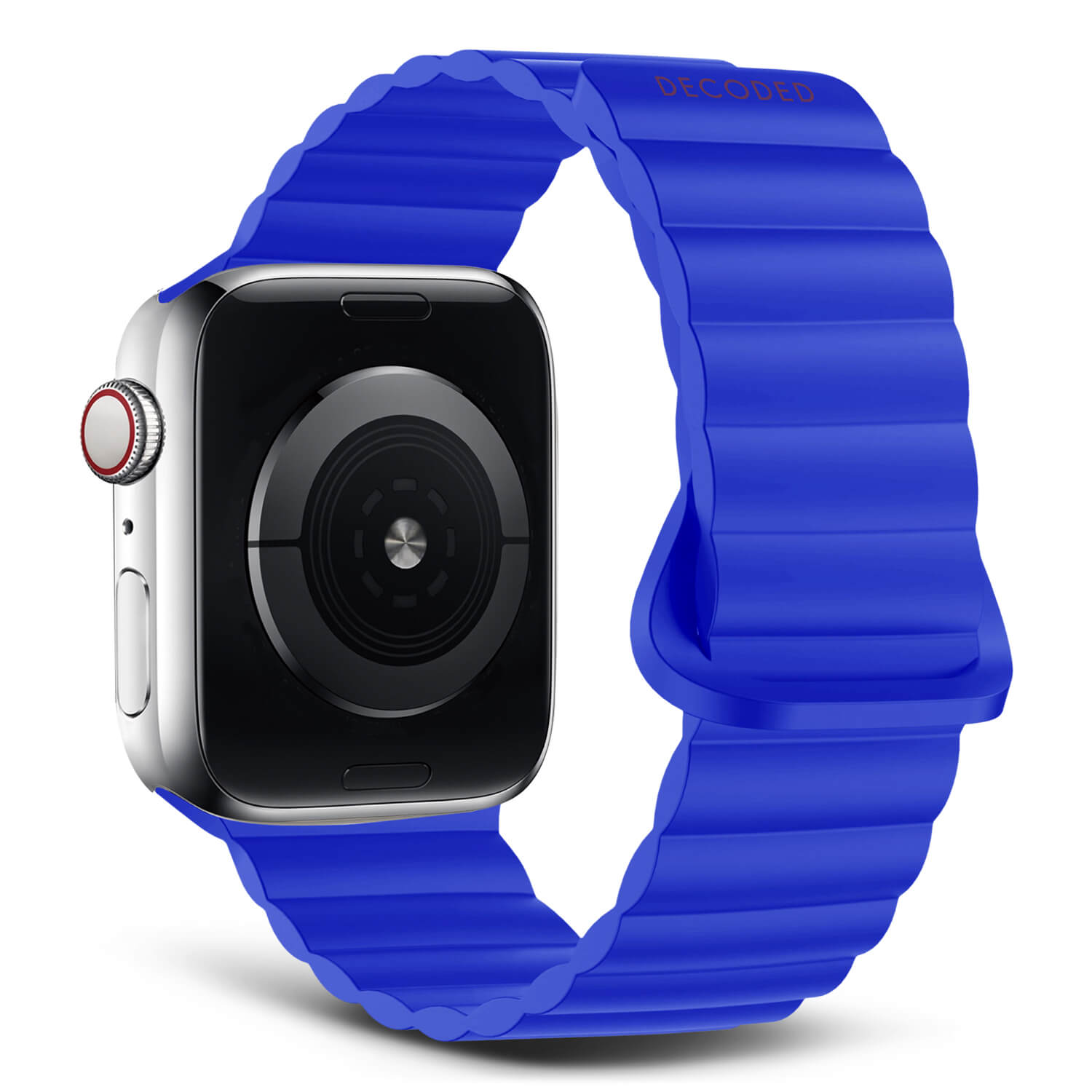 Silicone Traction Loop Strap Apple Watch Ultra 2 49mm Galactic Blue