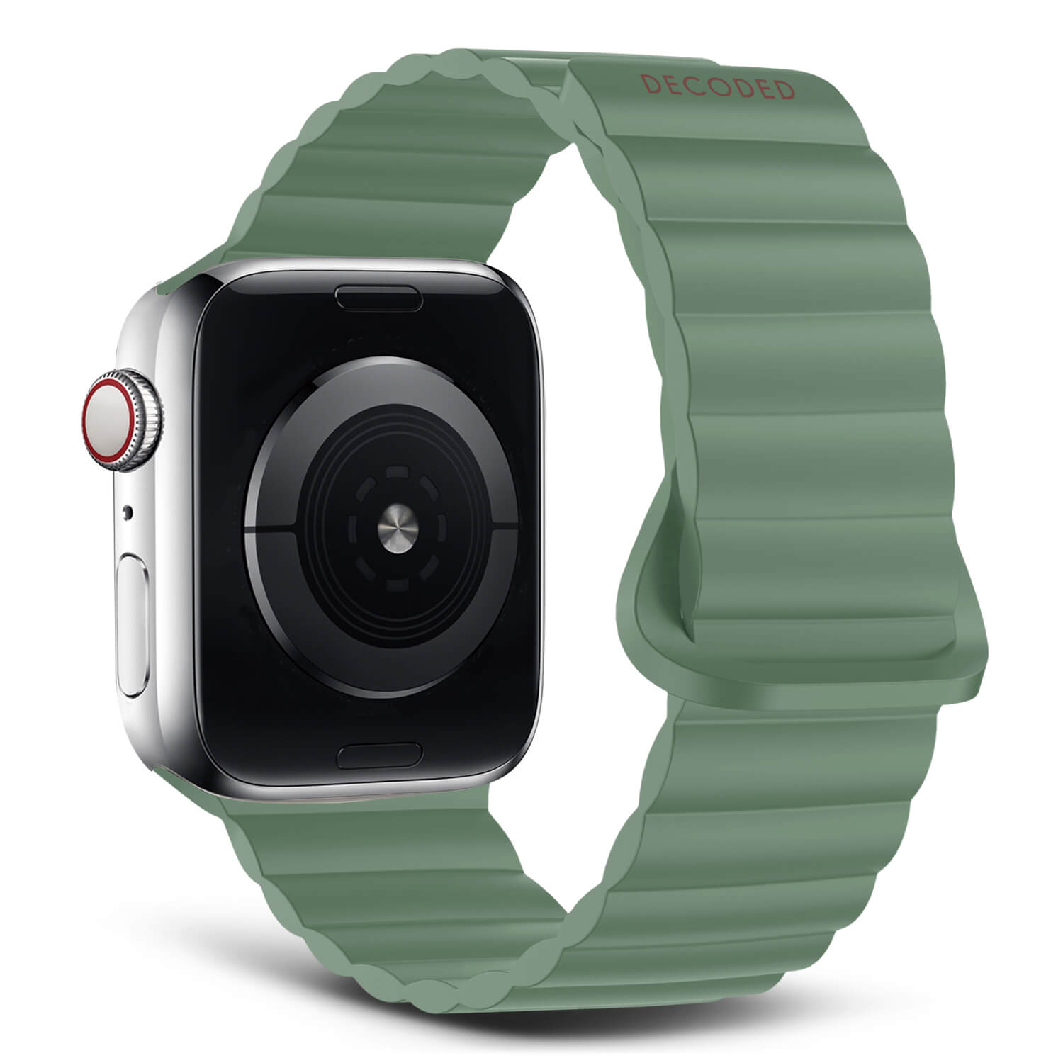 Silicone Traction Loop Strap Apple Watch Ultra 2 49mm Sage Leaf