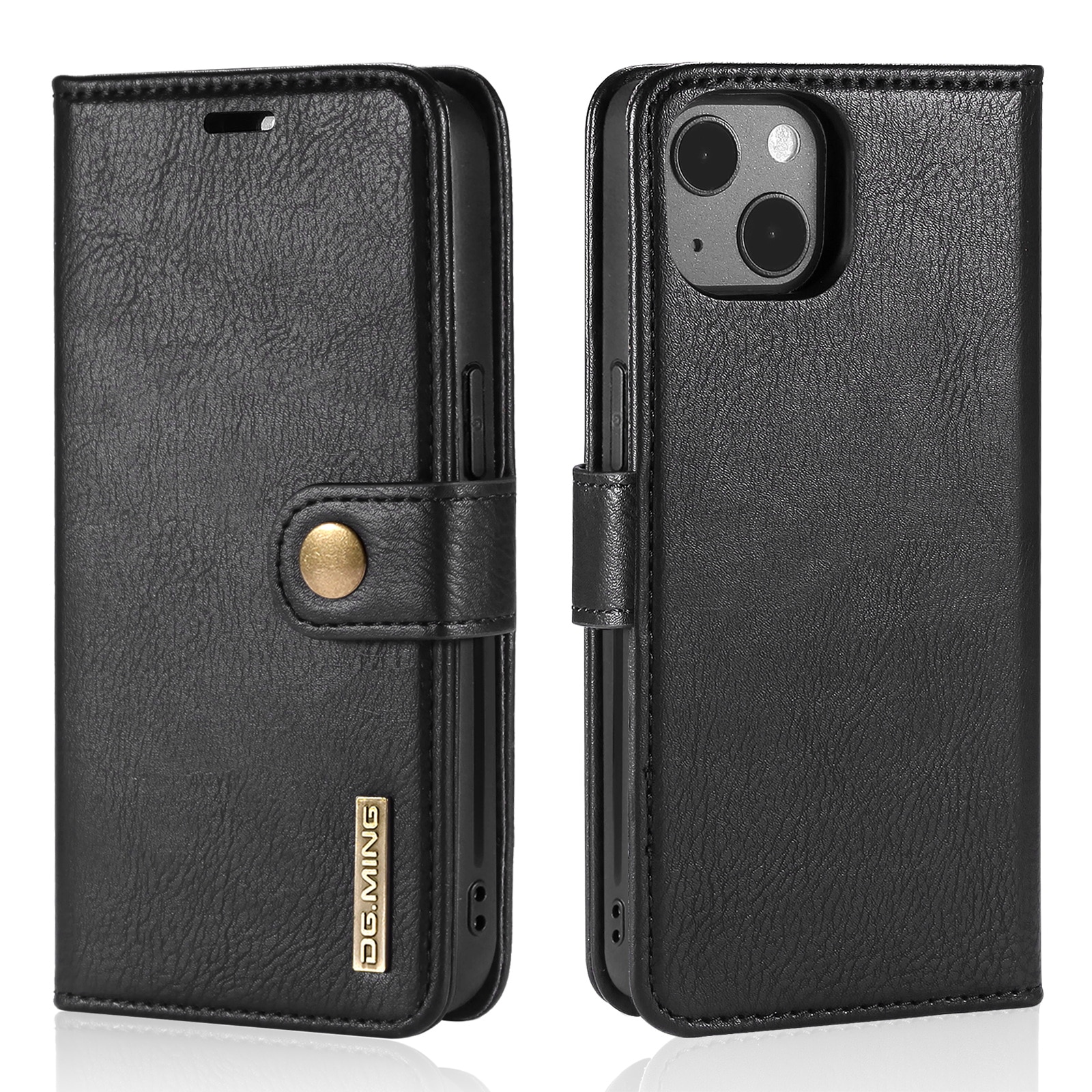 Cover portafoglio Magnet Wallet iPhone 13 Mini Black