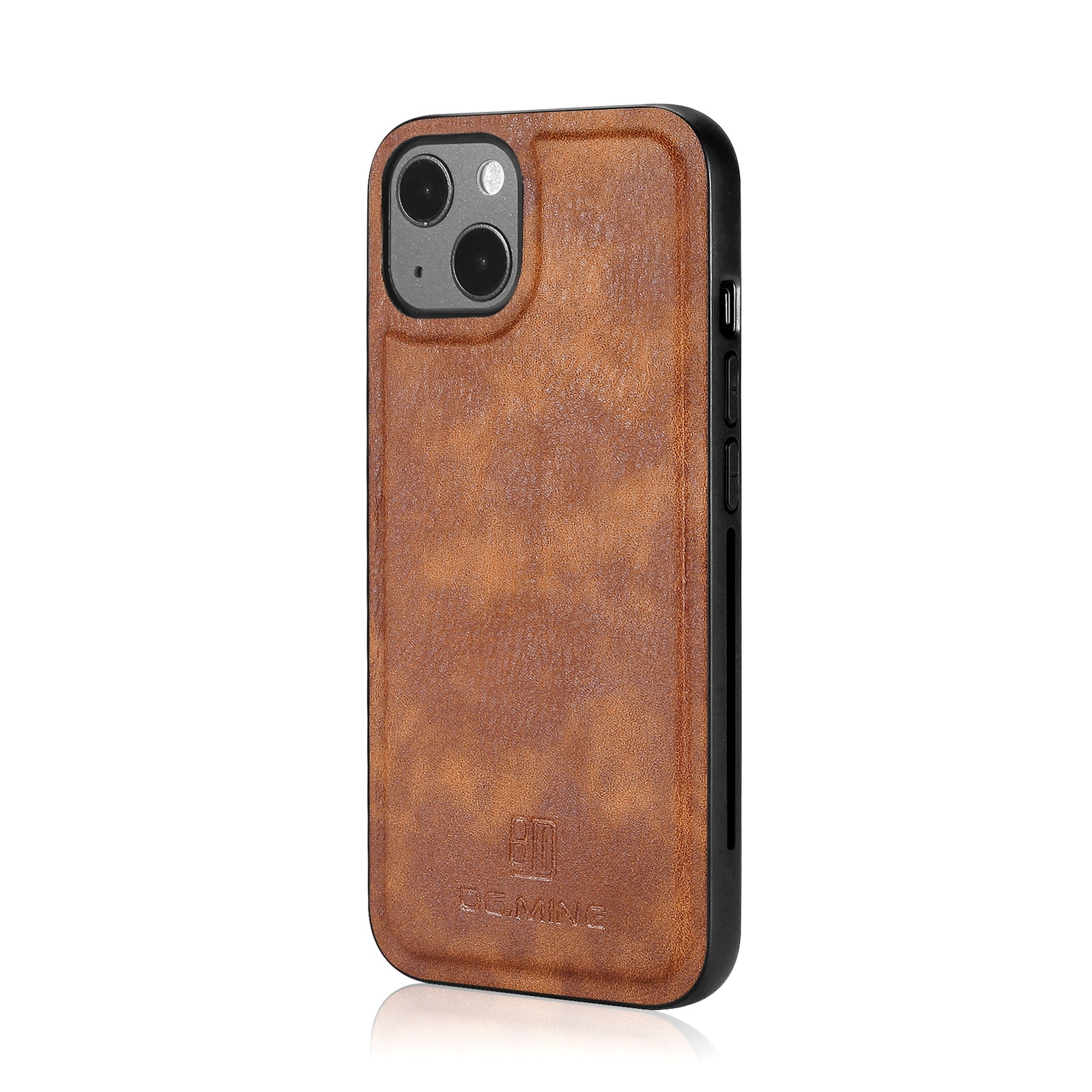 Cover portafoglio Magnet Wallet iPhone 13 Cognac