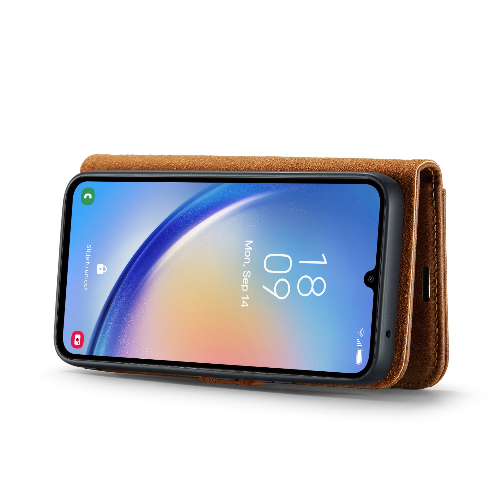 Cover portafoglio Magnet Wallet Samsung Galaxy A34 Cognac