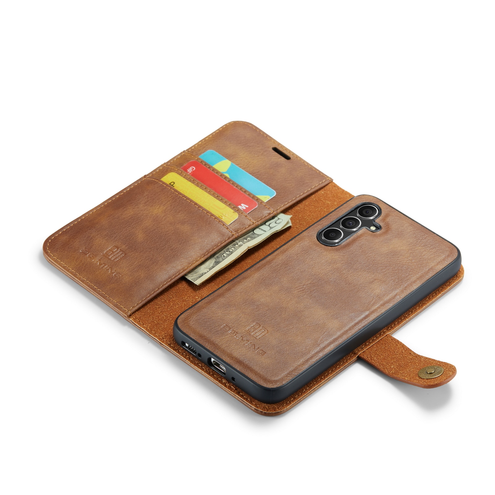 Cover portafoglio Magnet Wallet Samsung Galaxy A34 Cognac