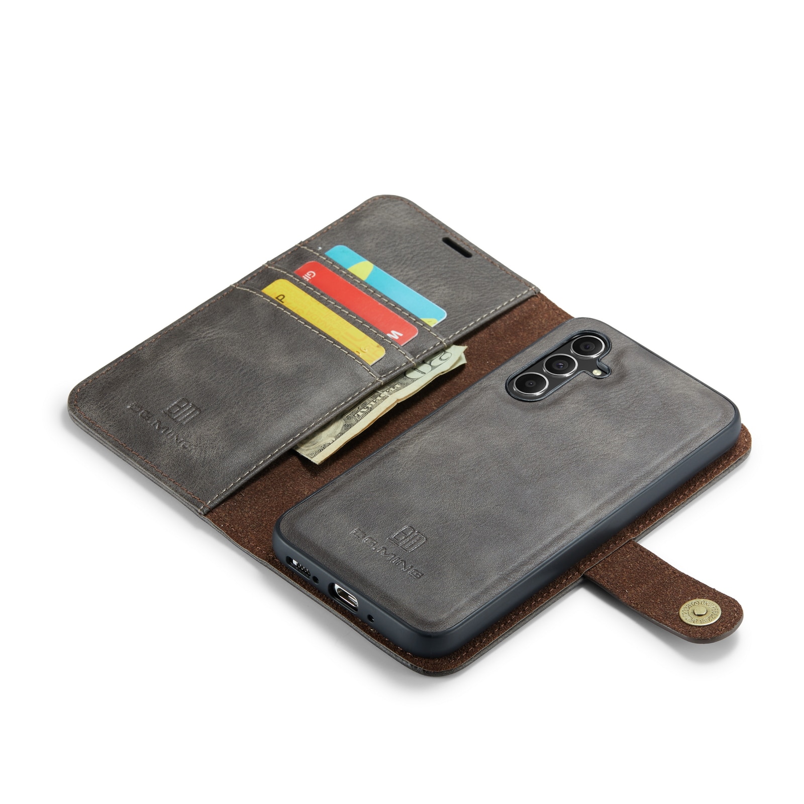 Cover portafoglio Magnet Wallet Samsung Galaxy A54 Brown