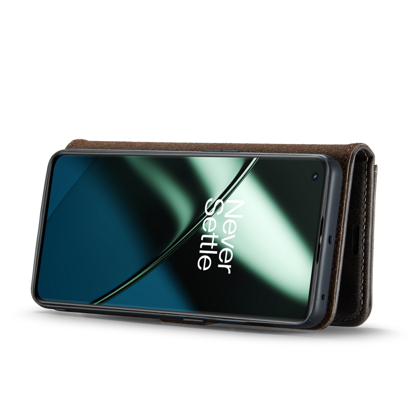 Cover portafoglio Magnet Wallet  OnePlus 11 Brown