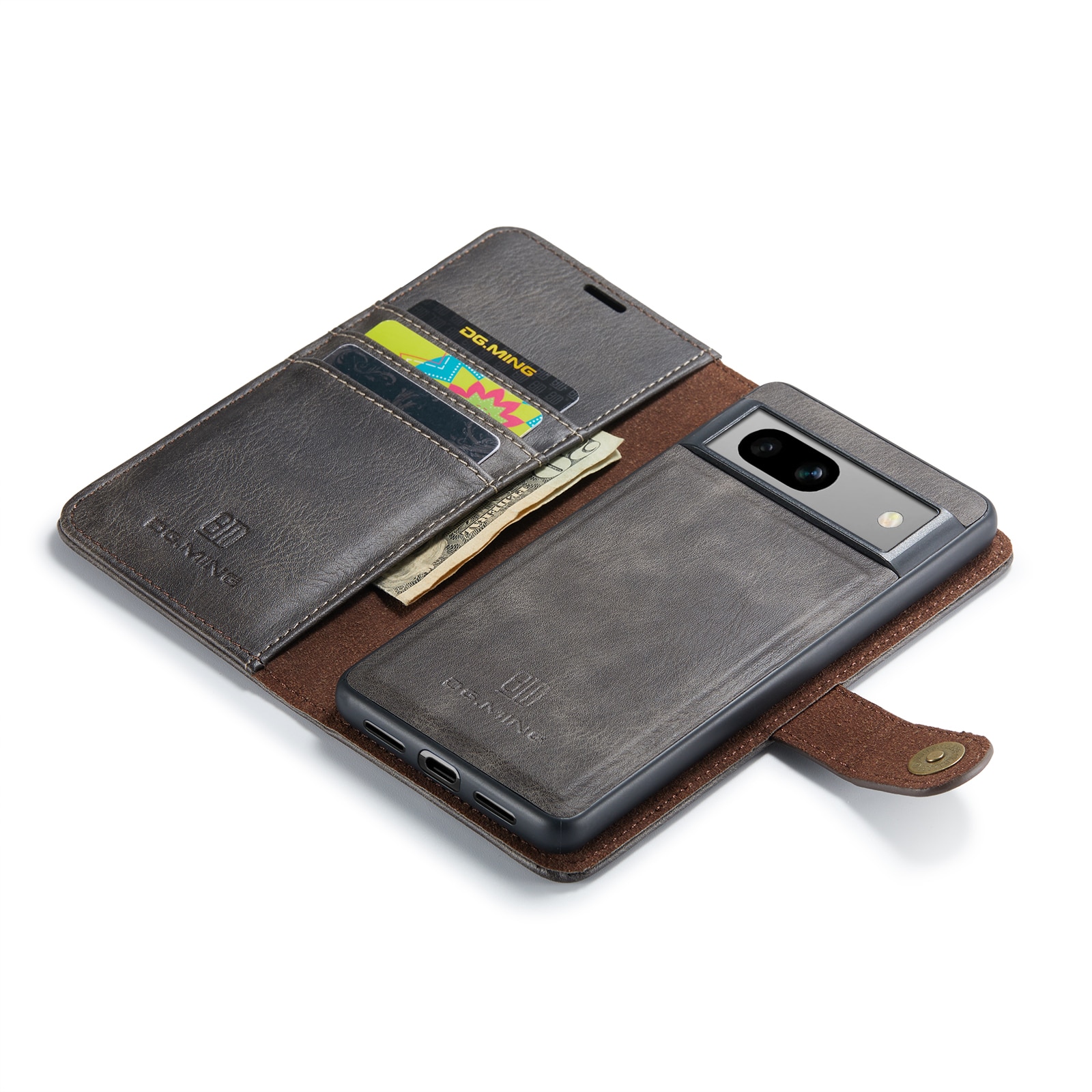 Cover portafoglio Magnet Wallet Google Pixel 7a Brown