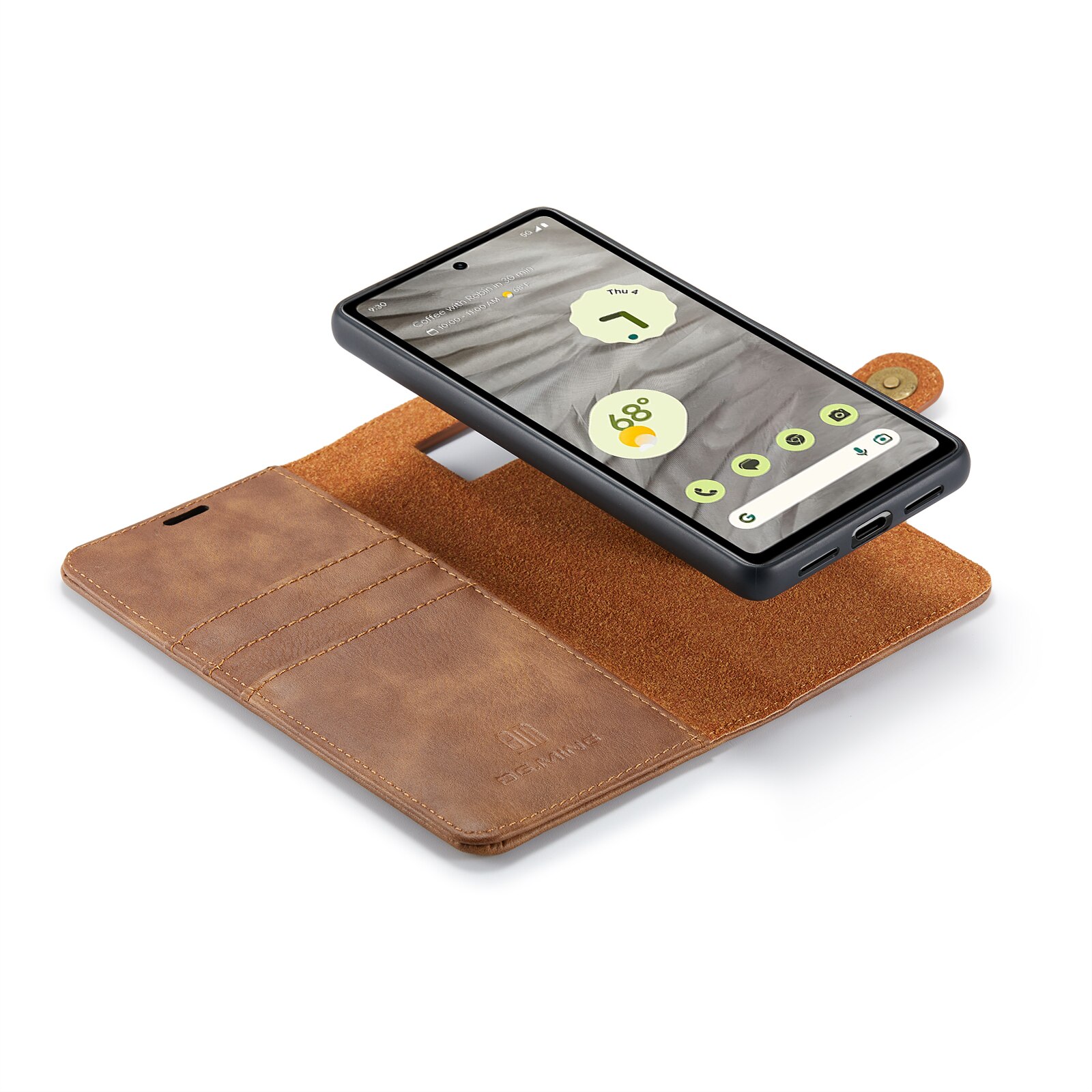 Cover portafoglio Magnet Wallet Google Pixel 7a Cognac