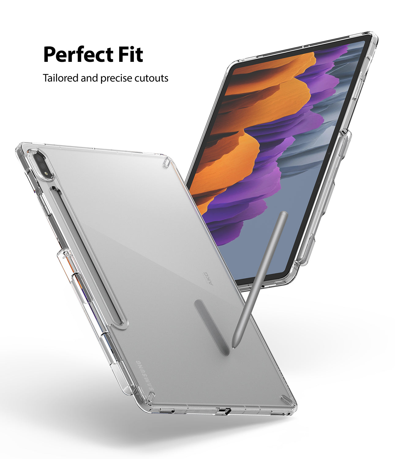 Cover Fusion Samsung Galaxy Tab S7 Clear
