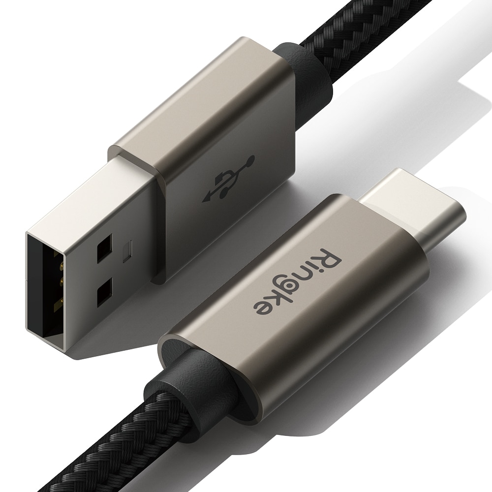 Fast Charging Basic Cavo USB-A -> USB-C 1m, nero