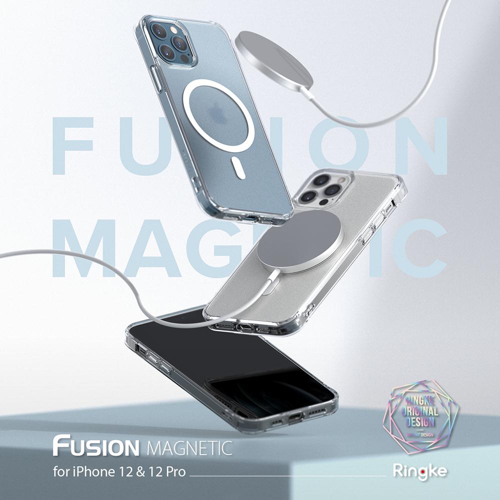 Cover Fusion Magnetic iPhone 12/12 Pro Matte Clear