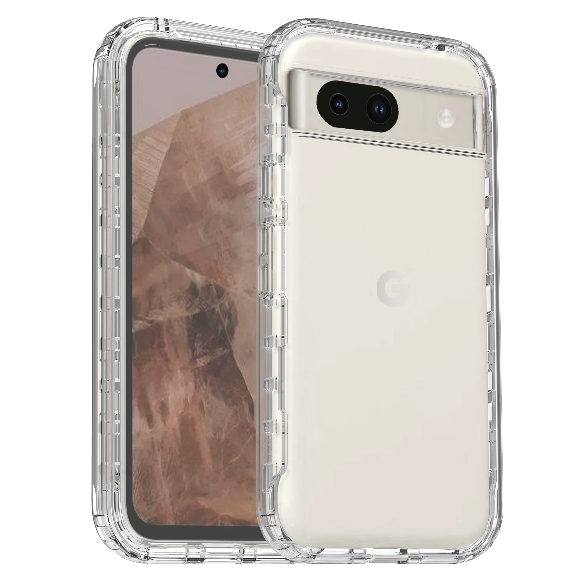 Cover Full Protection Google Pixel 8a trasparente