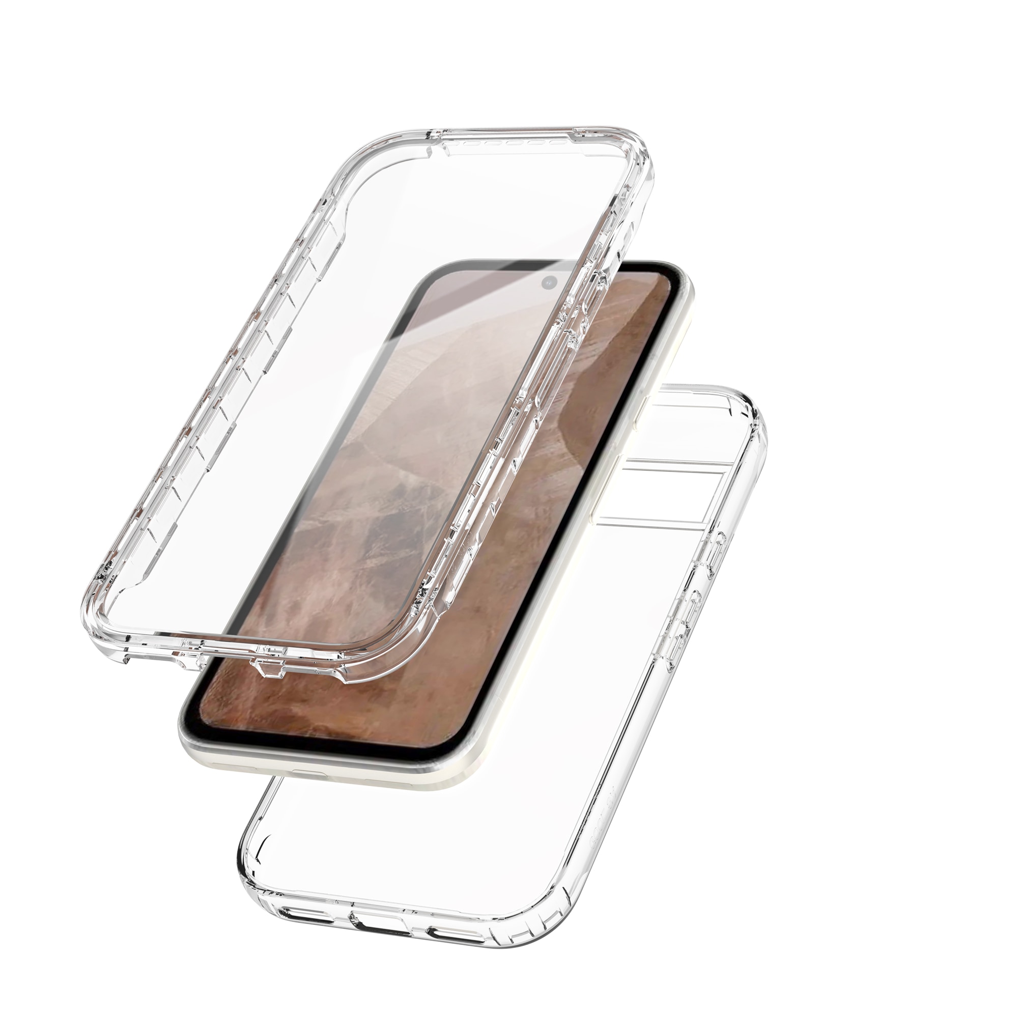 Cover Full Protection Google Pixel 8a trasparente