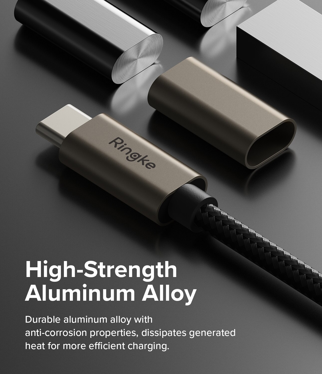 Fast Charging Basic Cavo USB-C -> USB-C 1m, nero