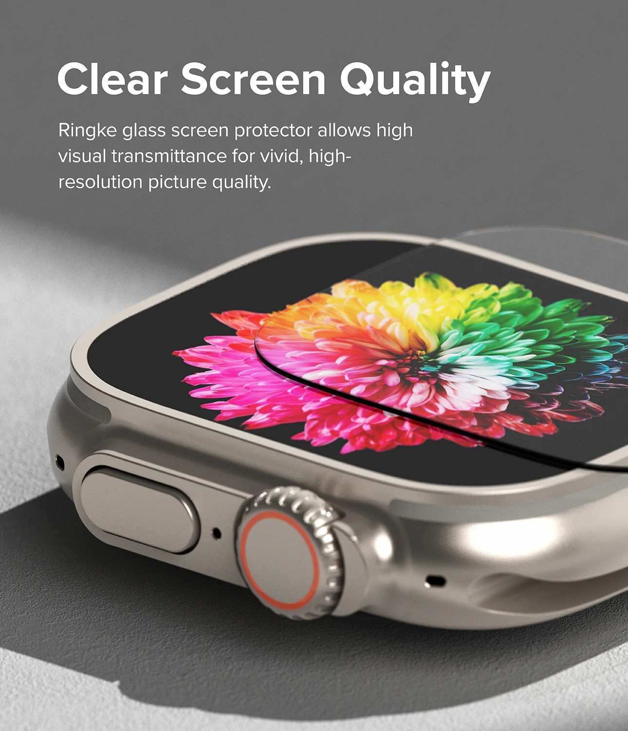 Screen Tempered Glass (4 pezzi) Apple Watch Ultra 2 49mm