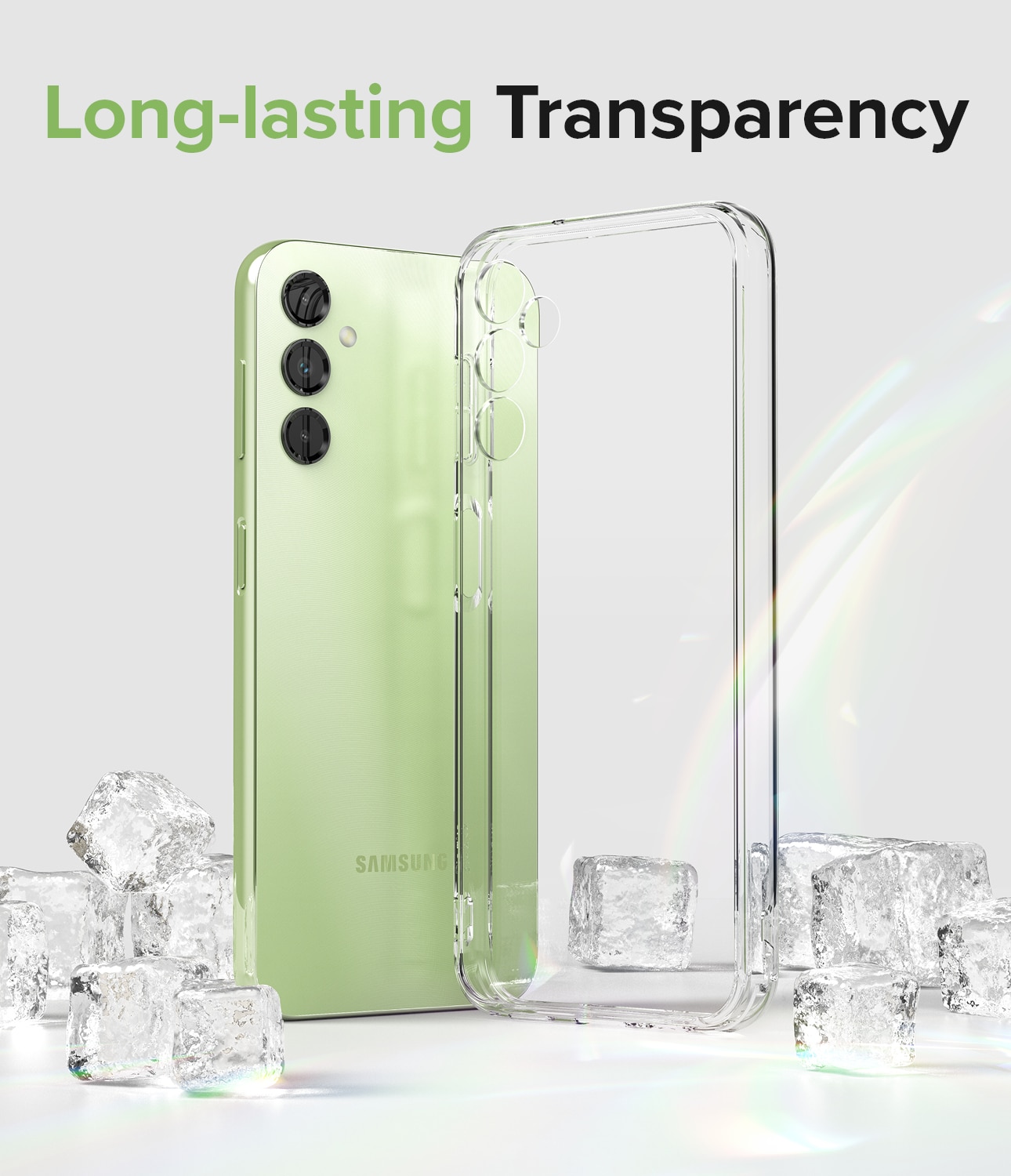 Cover Fusion Samsung Galaxy A14 Clear