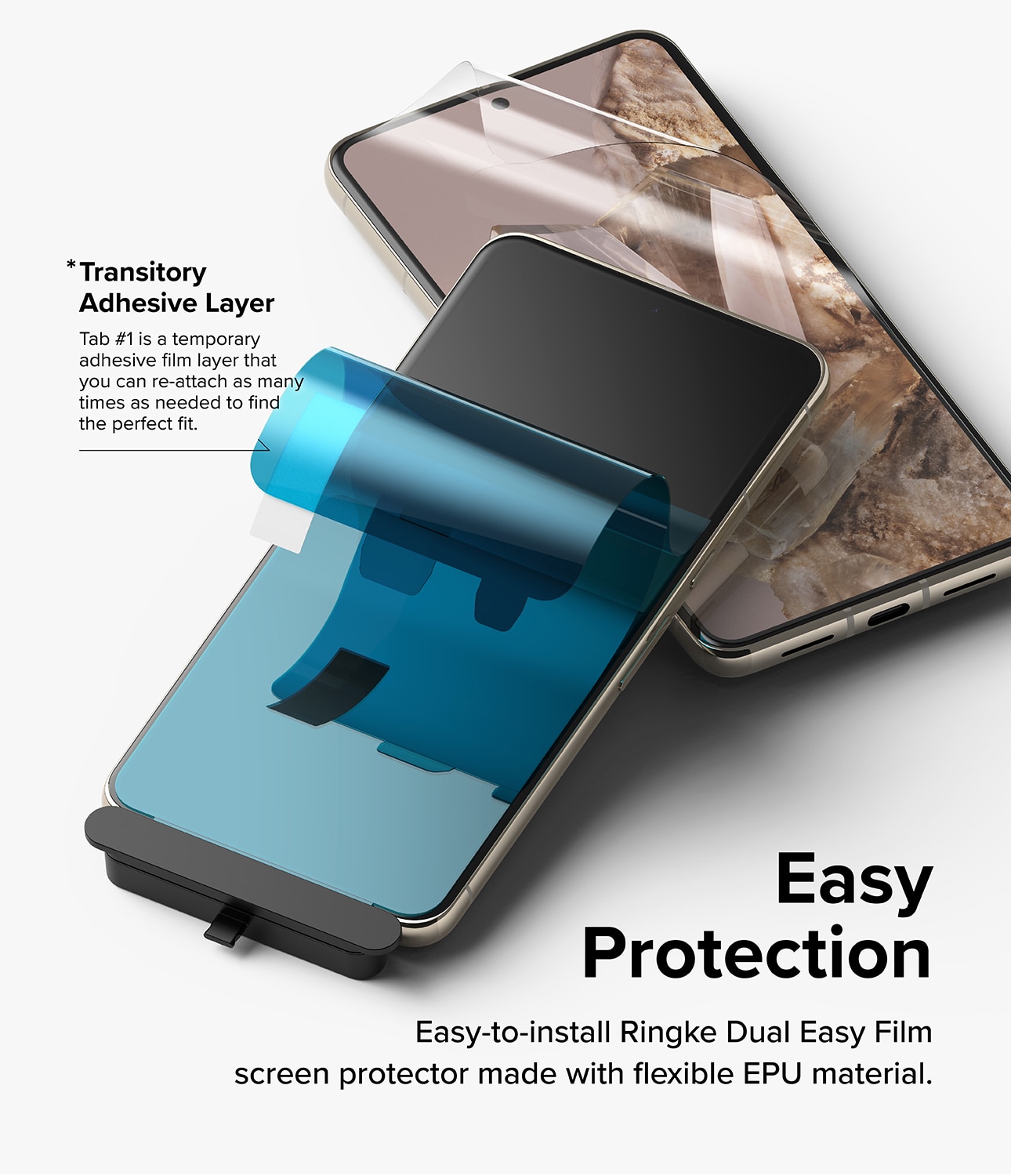 Dual Easy Screen Protector (2 pezzi) Google Pixel 8 Pro