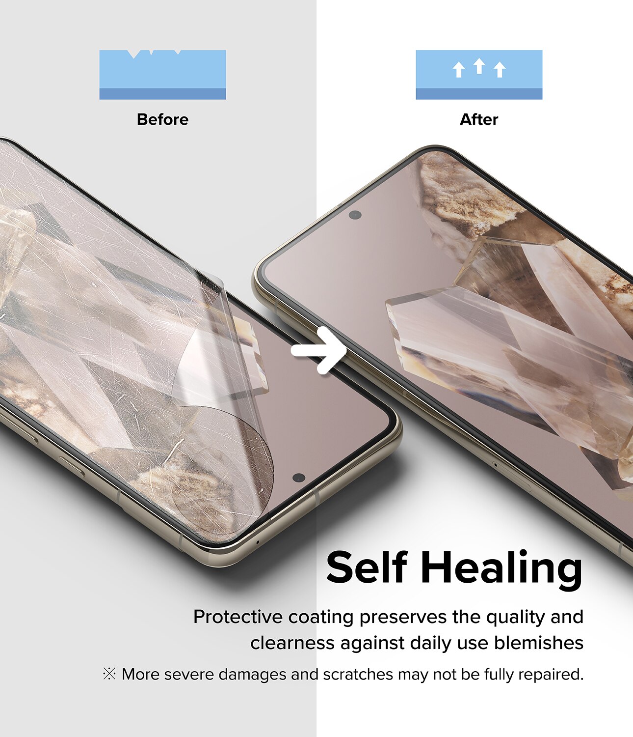 Dual Easy Screen Protector (2 pezzi) Google Pixel 8 Pro