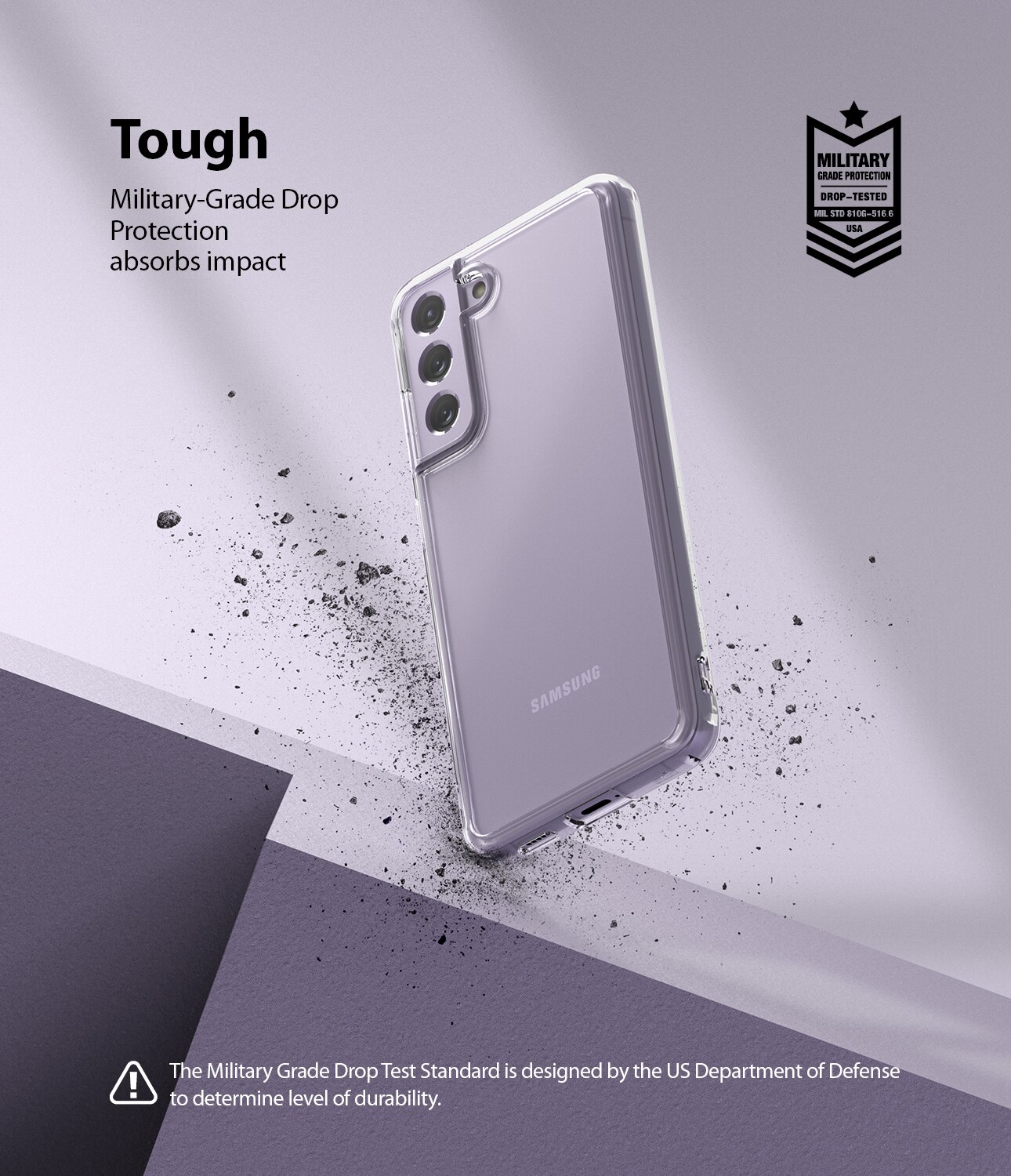 Cover Fusion Samsung Galaxy S21 FE Trasparente