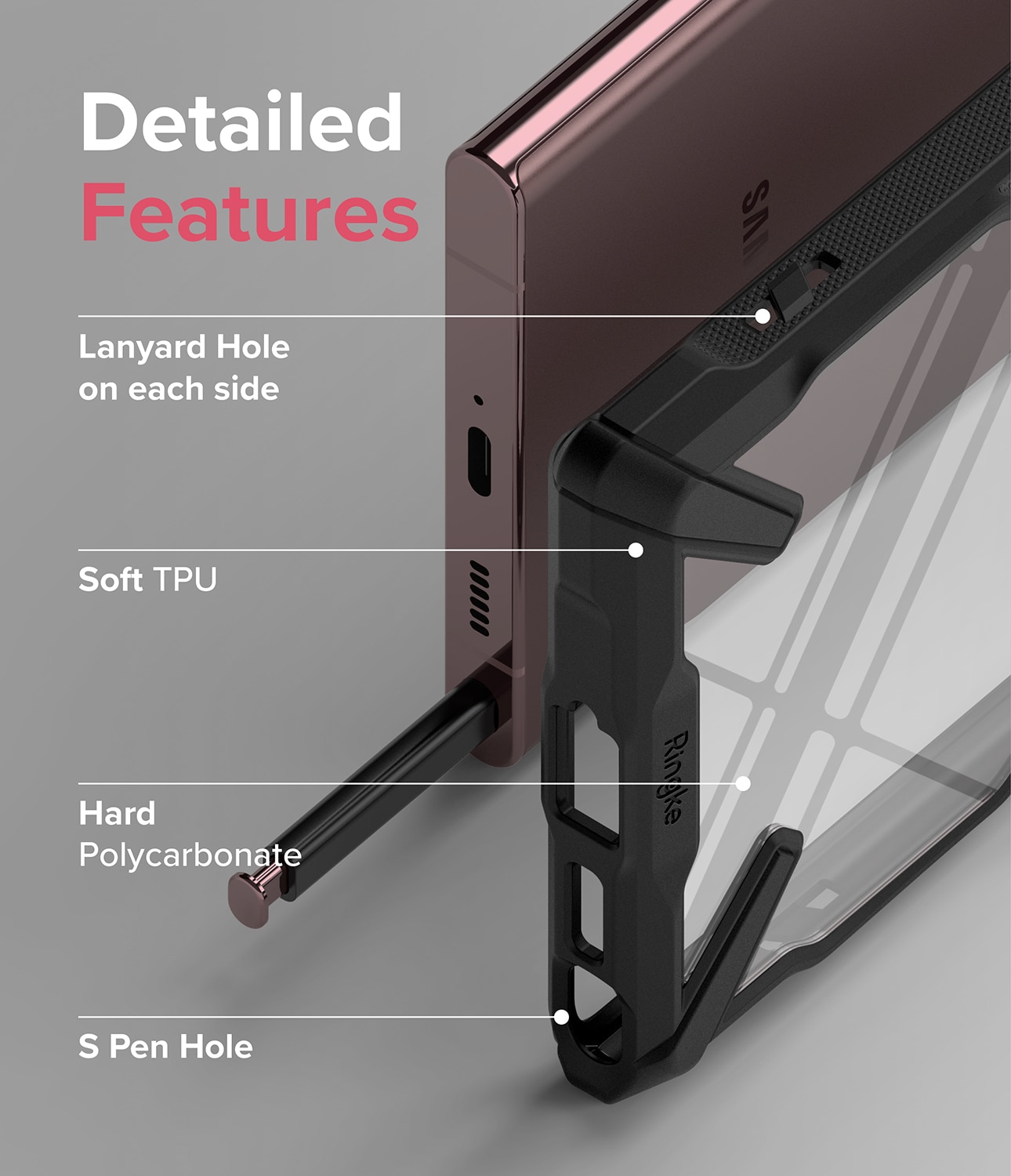 Cover Fusion X Samsung Galaxy S22 Ultra Nero