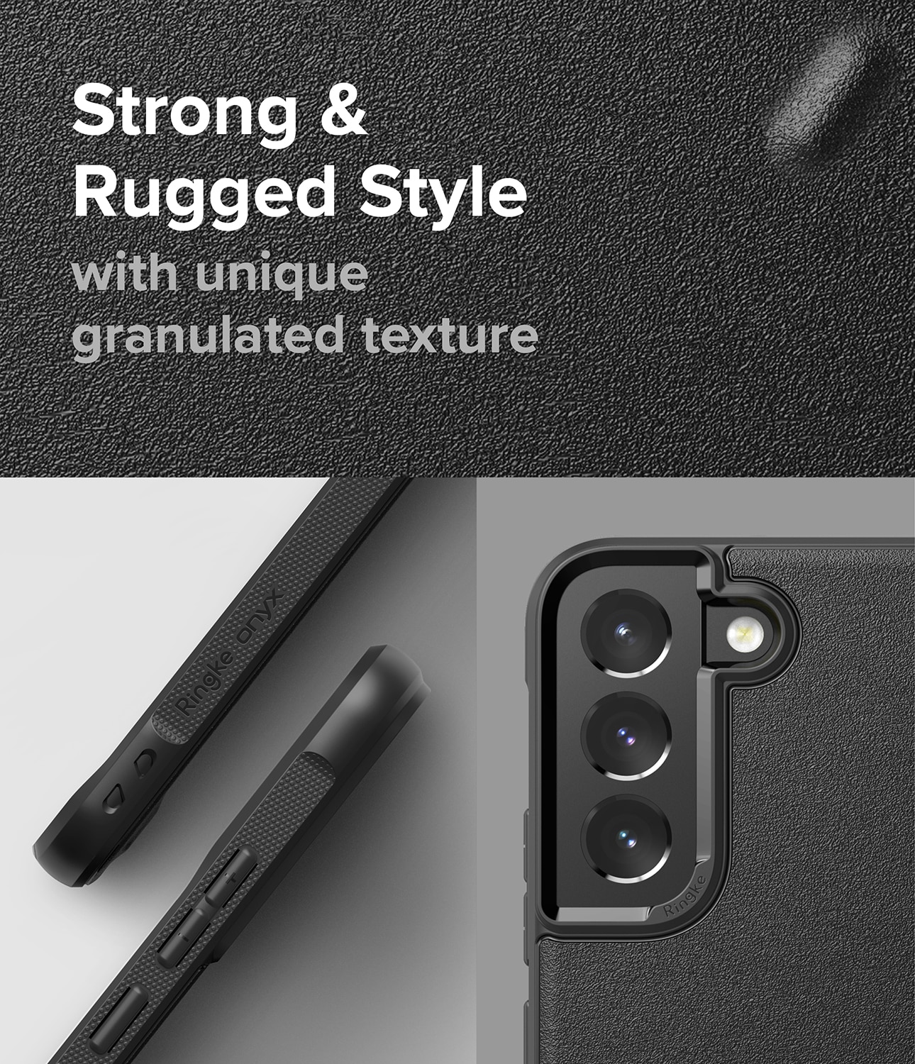 Cover Onyx Samsung Galaxy S22 Nero