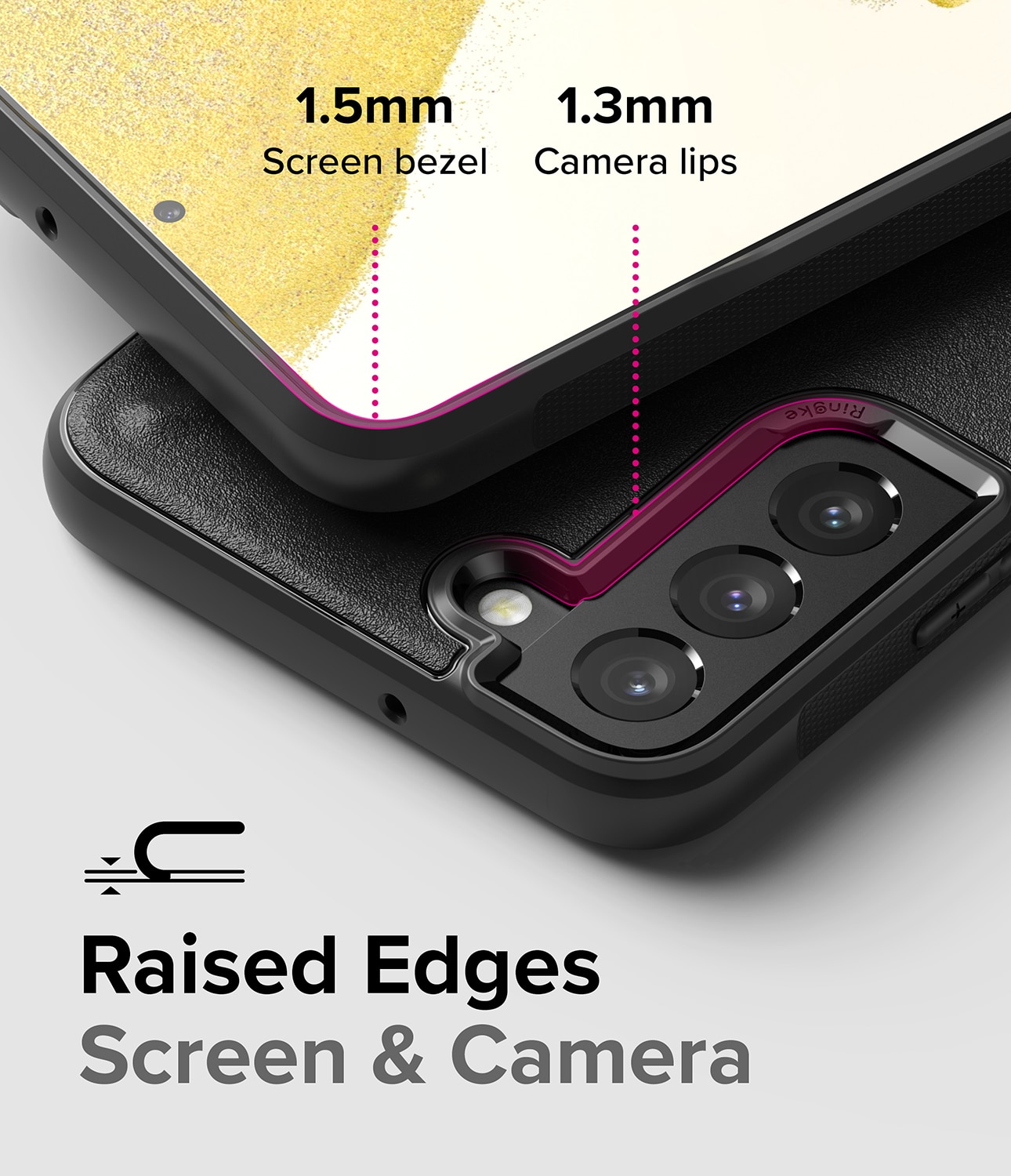 Cover Onyx Samsung Galaxy S22 Nero